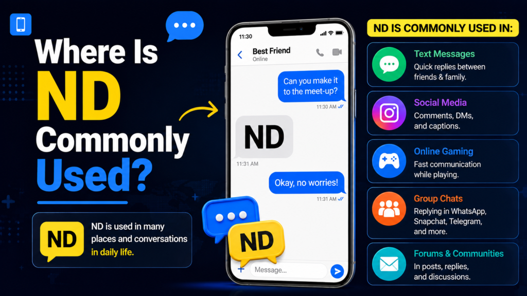 ND meaning in text