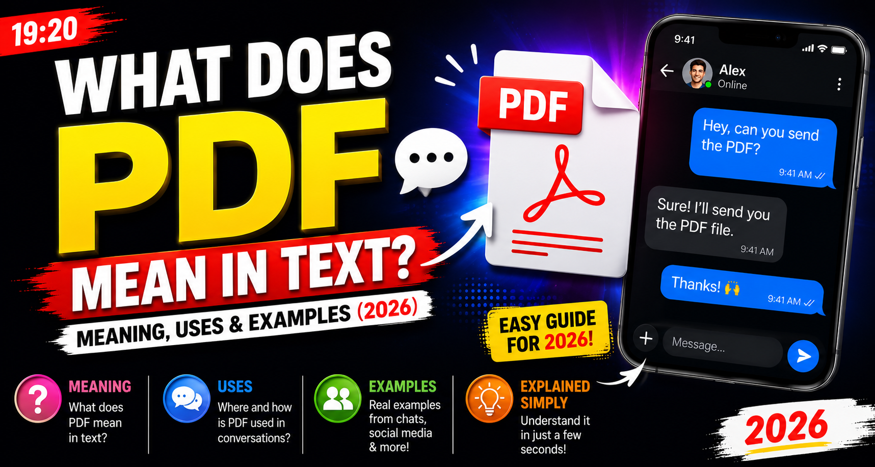 pdf meaning