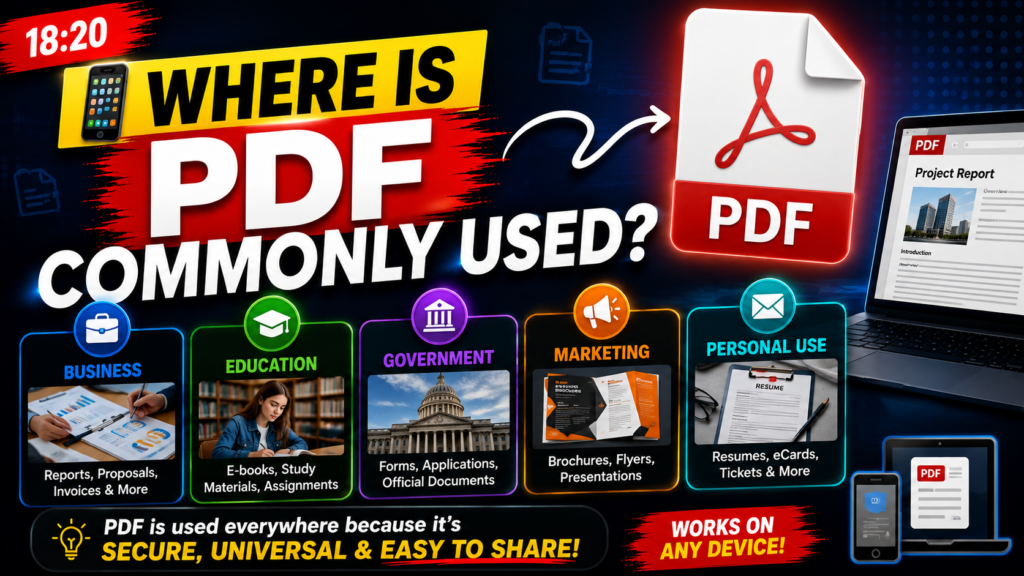 PDF meaning in text