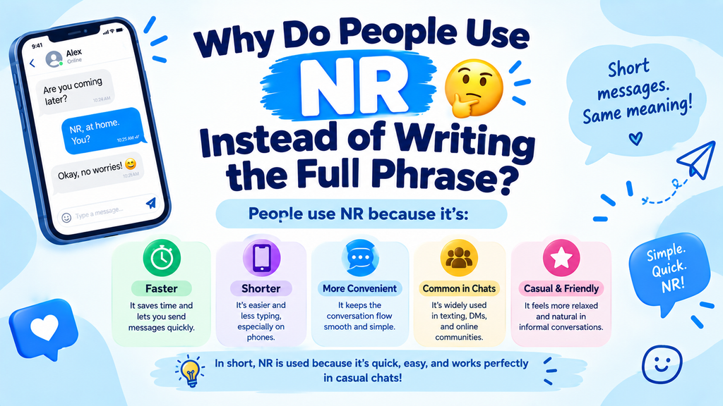 NR meaning in text
