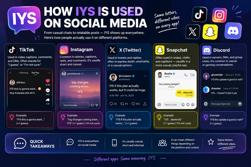 IYS meaning