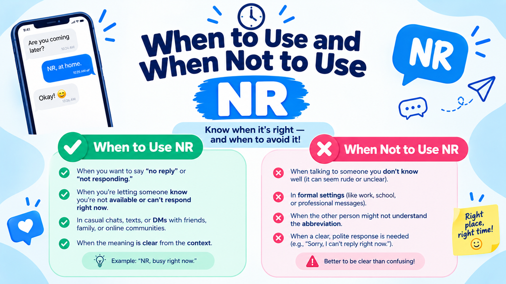 NR meaning in text