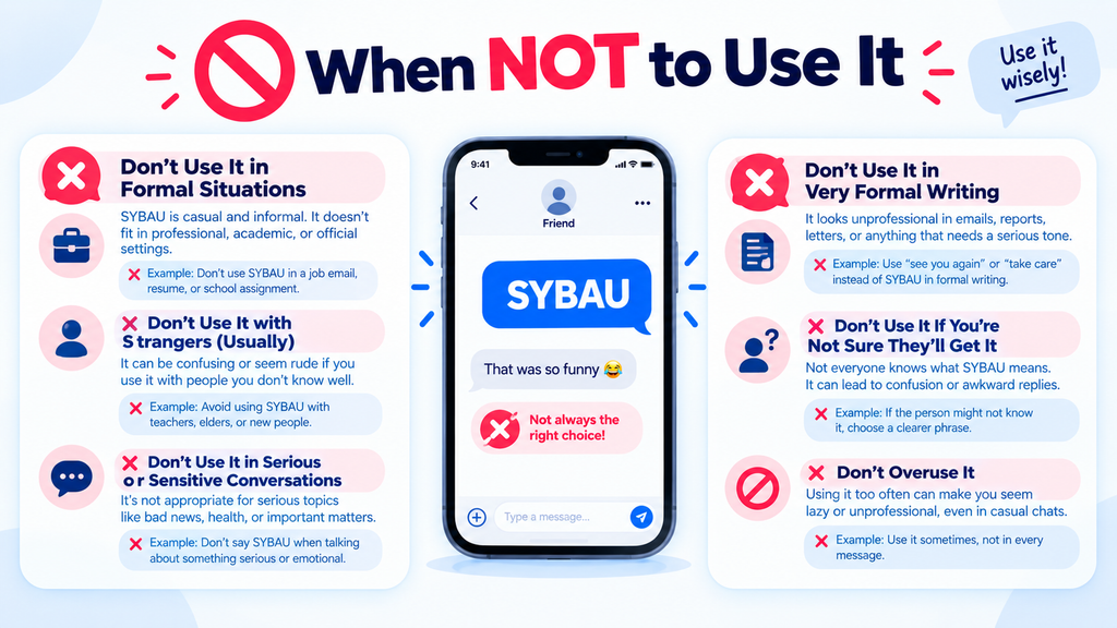SYBAU meaning