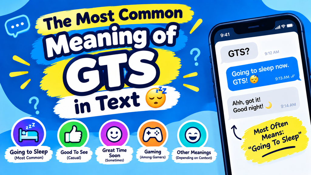 GTS meaning in text