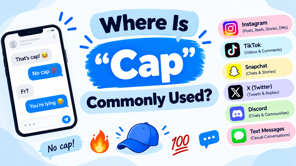 what does cap mean in slang