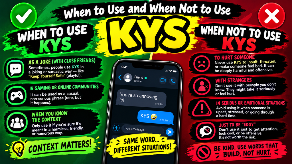 what does kys mean in text