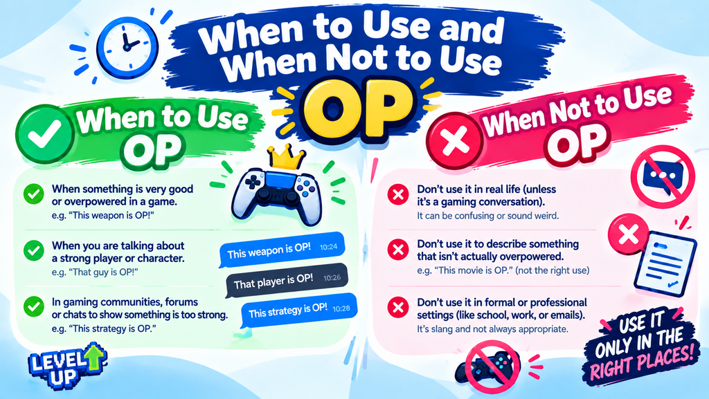 what does op mean in gaming