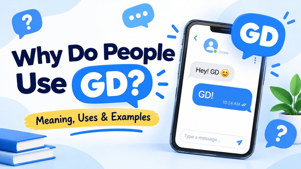 what does GD mean in text