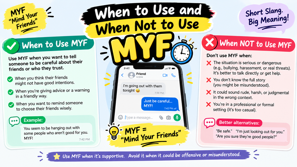 MYF meaning in text