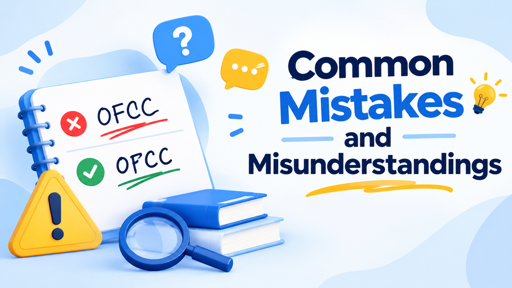what does OFCC mean in text
